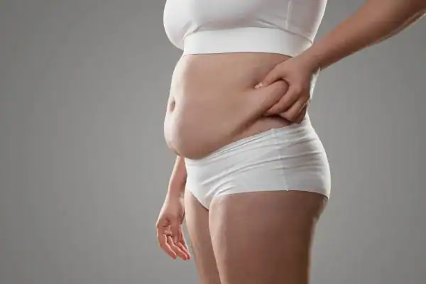The Hidden Connection: How Stress Shapes Your Fitness and Body Composition 1 Image of stress belly Horley How Lipo 360 can help manage your symptoms